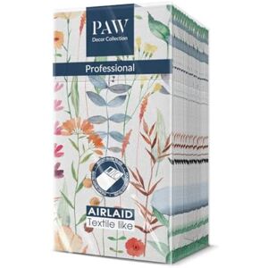 PAW - Airlaid Napkins with Built-in Flatware Pocket - Cloth-Like Flower Napkins PAW - Airlaid Napkins with Built-in Flatware Pocket - Cloth-Like Flower Napkins