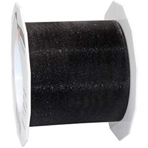 C.E. Pattberg Black Organza Ribbon - 72mm-25m - Decoration & Gift Wrap C.E. Pattberg Black Organza Ribbon - 72mm-25m - Decoration & Gift Wrap