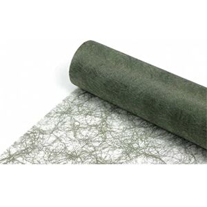 Protinam Moss Green Fleece Table Runner - 5m Protinam Moss Green Fleece Table Runner - 5m