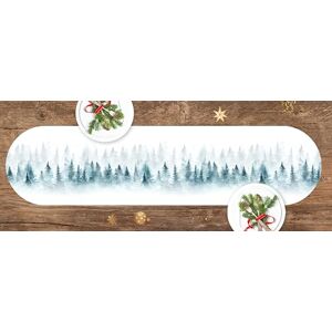 Frost Vinyl Table Runner - Christmas Frost Vinyl Table Runner - Christmas