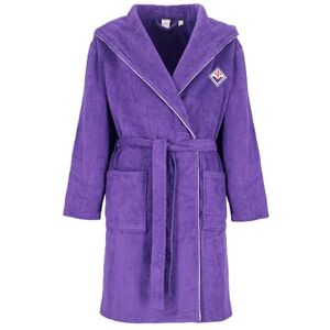 Only4fan ACF Fiorentina Adult Hooded Bathrobe, Size M Only4fan ACF Fiorentina Adult Hooded Bathrobe, Size M