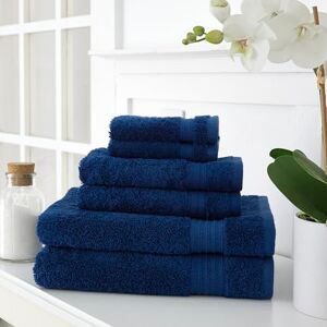 Martha Stewart Egyptian Cotton Bath Towels Set 6 Piece, 2 Bath Towels 2 Hand Towels 2 Washcloths, Absorbent Bathroom Towels, Bathroom Essentials, Navy Martha Stewart Egyptian Cotton Bath Towels Set 6 Piece, 2 Bath Towels 2 Hand Towels 2 Washcloths, Absorbent Bathroom Towels, Bathroom Essentials, Navy