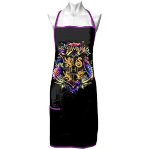 Spoontiques – 100% Cotton Cooking Apron with Tie Back and Pocket – Harry Potter Cotton Apron One Size Fits Most – Machine Washable – Fun Kitchen Accessories Hogwarts Crest Apron Spoontiques – 100% Cotton Cooking Apron with Tie Back and Pocket – Harry Potter Cotton Apron One Size Fits Most – Machine Washable – Fun Kitchen Accessories Hogwarts Crest Apron