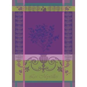 Garnier-Thiebaut USA Garnier-Thiebaut, Myrtilles Violet, (Blueberries), Woven French Kitchen Towel, 100% two-ply twisted cotton Cotton, Made in France Garnier-Thiebaut USA Garnier-Thiebaut, Myrtilles Violet, (Blueberries), Woven French Kitchen Towel, 100% two-ply twisted cotton Cotton, Made in France