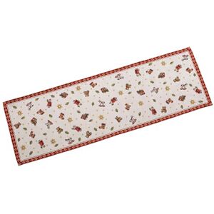 Villeroy & Boch Toy's Delight Gobelin Runner L, Red/Multicoloured, 32 x 96 cm, Porcelain, One Size Villeroy & Boch Toy's Delight Gobelin Runner L, Red/Multicoloured, 32 x 96 cm, Porcelain, One Size