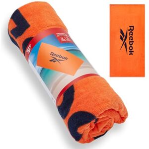 Reebok Positano Beach Towel Cotton Beach Towel with Velour Facing Large Beach Towel for Adults Quick-Dry & Soft For Pool, Sun Lounger & Holiday Essentials 70 x 140cm Arena Orange Reebok Positano Beach Towel Cotton Beach Towel with Velour Facing Large Beach Towel for Adults Quick-Dry & Soft For Pool, Sun Lounger & Holiday Essentials 70 x 140cm Arena Orange