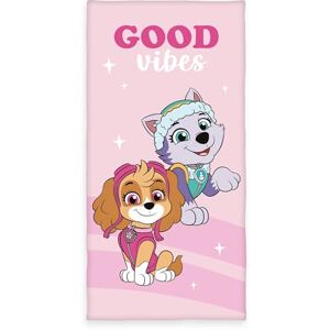 Herding Paw Patrol Bath Towel, Approx. 70 x 140 cm, 100% Cotton/Velour, Pink Herding Paw Patrol Bath Towel, Approx. 70 x 140 cm, 100% Cotton/Velour, Pink