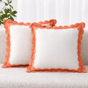 Folkulture Throw Pillow Cover - Apricot Decor 18x18 - Couch Cushion Case Folkulture Throw Pillow Cover - Apricot Decor 18x18 - Couch Cushion Case