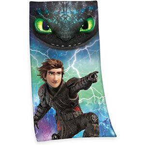 Herding Dragons Bath Towel, 150 x 75 cm, Cotton, Multi-Colour Herding Dragons Bath Towel, 150 x 75 cm, Cotton, Multi-Colour