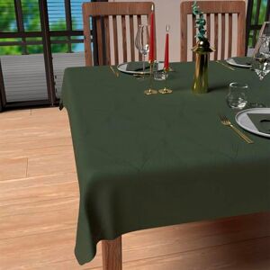 Soleil d'ocre Luxury Stain-Resistant Rectangular Tablecloth 150 x 250 cm Green Soleil d'ocre Luxury Stain-Resistant Rectangular Tablecloth 150 x 250 cm Green