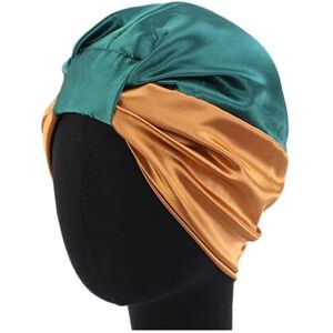 JMORCO Silk Bonnet For Sleeping 6 Colors Silk Salon Bonnet Women Sleep Shower Cap Bath Towel Hair Dry Quick Elastic Hair Care Bonnet Head Wrap Hat(GreenGold) JMORCO Silk Bonnet For Sleeping 6 Colors Silk Salon Bonnet Women Sleep Shower Cap Bath Towel Hair Dry Quick Elastic Hair Care Bonnet Head Wrap Hat(GreenGold)
