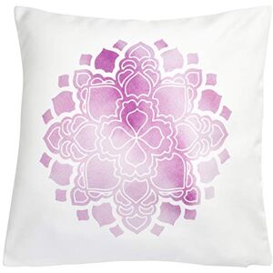 Bonamaison , Decorative Cushion Cover 100% Polyester 50x50cm Designed and Manufactured in Turkey Bonamaison , Decorative Cushion Cover 100% Polyester 50x50cm Designed and Manufactured in Turkey