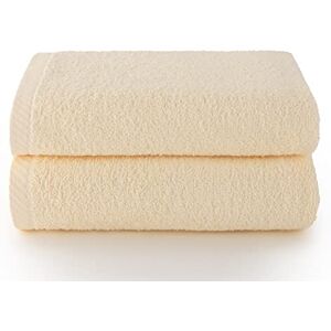Top Towel Plus Large Bath Towels Bathroom Towels 2 Hand or Sink Towels 50 x 100 cm 100% Cotton Natural Top Towel Plus Large Bath Towels Bathroom Towels 2 Hand or Sink Towels 50 x 100 cm 100% Cotton Natural