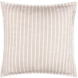 Yard Hessle Stripe Cushion Cover – Water Resistant Soft Cotton Striped Outdoor Decorative Case (Natural – 45x45cm) Yard Hessle Stripe Cushion Cover – Water Resistant Soft Cotton Striped Outdoor Decorative Case (Natural – 45x45cm)