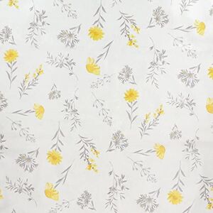 ORYX 5544065 Rectangular Oilcloth Tablecloth Yellow Flowers Waterproof Stain Resistant PVC 140 cm x 20 Metres Roll Cut to Size Indoor and Outdoor Plastic Multi-Coloured ORYX 5544065 Rectangular Oilcloth Tablecloth Yellow Flowers Waterproof Stain Resistant PVC 140 cm x 20 Metres Roll Cut to Size Indoor and Outdoor Plastic Multi-Coloured