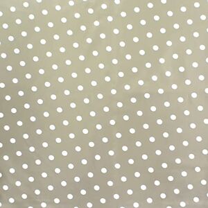 ORYX 5544011 Oilcloth Tablecloth Round Dots Beige Waterproof Stain-Resistant PVC Diameter 140 cm Indoor and Outdoor Use, Plastic, Multi-Coloured ORYX 5544011 Oilcloth Tablecloth Round Dots Beige Waterproof Stain-Resistant PVC Diameter 140 cm Indoor and Outdoor Use, Plastic, Multi-Coloured