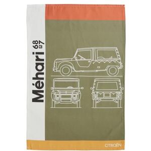 Coucke Citroën Méhari Vintage Cotton Tea Towel - Tea Towel Coucke Citroën Méhari Vintage Cotton Tea Towel - Tea Towel