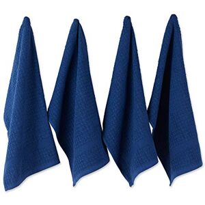 DII 100% Cotton, Ultra Absorbent, Heavy Duty, Drying & Cleaning, Everyday Kitchen Basic, Waffle Terry Dishtowel, 15 x 26, Set of 4- Nautical Blue DII 100% Cotton, Ultra Absorbent, Heavy Duty, Drying & Cleaning, Everyday Kitchen Basic, Waffle Terry Dishtowel, 15 x 26, Set of 4- Nautical Blue