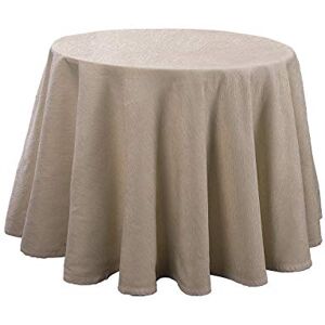 Martina Home Altea Table Skirt - Ecru - 100Ø - Table Skirt Martina Home Altea Table Skirt - Ecru - 100Ø - Table Skirt
