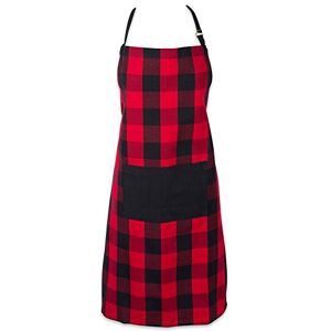 DII Unisex Buffalo Check Kitchen Collection, Classic Farmhouse Chef Apron, One Size, Red & Black DII Unisex Buffalo Check Kitchen Collection, Classic Farmhouse Chef Apron, One Size, Red & Black