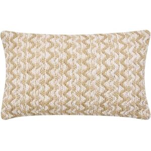 Douceur d'Intérieur , Cushion with Removable Cover (30 x 50 cm) Loumeo Natural, Cotton/Polyester Fantasy and Metallic Thread Douceur d'Intérieur , Cushion with Removable Cover (30 x 50 cm) Loumeo Natural, Cotton/Polyester Fantasy and Metallic Thread