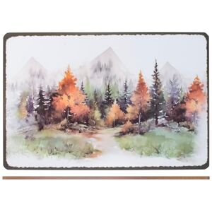 H&H Set of 2 Cork Placemats Forest Decoration 43 x 28 cm – Natural, Durable and Non-Slip, Ideal for Table, Kitchen and Daily Use H&H Set of 2 Cork Placemats Forest Decoration 43 x 28 cm – Natural, Durable and Non-Slip, Ideal for Table, Kitchen and Daily Use