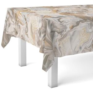 Martina Home Oilcloth Tablecloth GENIL Gold 180 x 140 cm Martina Home Oilcloth Tablecloth GENIL Gold 180 x 140 cm