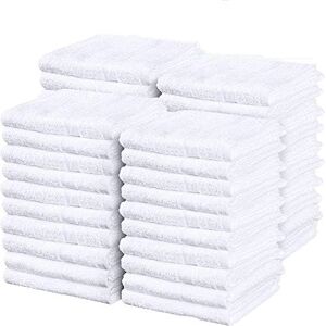Simpli-Magic 79118 Soft Plush Cotton Terry Towels 14”x17”, 60 Pack, White Simpli-Magic 79118 Soft Plush Cotton Terry Towels 14”x17”, 60 Pack, White