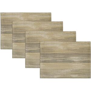 Elrene Home Fashions Villeroy & Boch Radcliffe Jacquard Woven Placemats, 14 Inches x 20 Inches, Set of 4 Elrene Home Fashions Villeroy & Boch Radcliffe Jacquard Woven Placemats, 14 Inches x 20 Inches, Set of 4