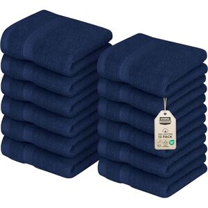 Utopia Towels Premium Washcloths Set (12 x 12 Inches, Navy Blue) 600 GSM 100% Cotton Flannel Face Cloths, Highly Absorbent and Soft Feel Fingertip Towels (12-Pack) Utopia Towels Premium Washcloths Set (12 x 12 Inches, Navy Blue) 600 GSM 100% Cotton Flannel Face Cloths, Highly Absorbent and Soft Feel Fingertip Towels (12-Pack)