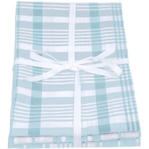 Dexam Love Colour Set Of 3 Extra-Large Tea Towels Duck Egg, Blue Dexam Love Colour Set Of 3 Extra-Large Tea Towels Duck Egg, Blue