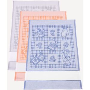 Filet Italian Kitchen Towel Set - Cotton, Multi-Color Filet Italian Kitchen Towel Set - Cotton, Multi-Color