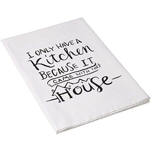 Primitives by Kathy Kitchen Tea Towel, 28" x 28", Neutral Primitives by Kathy Kitchen Tea Towel, 28" x 28", Neutral