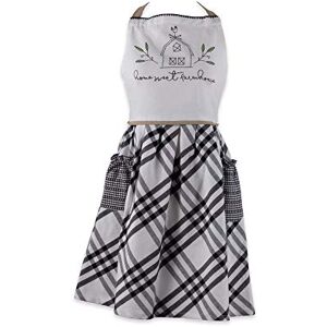 DII Kitchen Collection, Cotton, Black, Apron DII Kitchen Collection, Cotton, Black, Apron