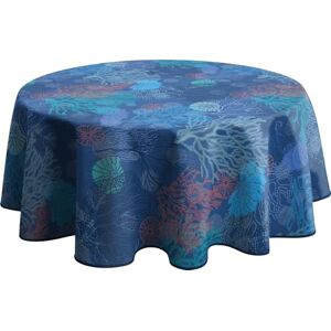 Le linge de Jules Stain Resistant Tablecloth Coral Round 160cm Le linge de Jules Stain Resistant Tablecloth Coral Round 160cm
