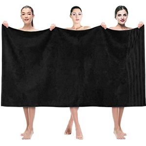 American Soft Linen Jumbo Large 100% Turkish Cotton Bath Sheet 35 in 70 in, Bath Towel for Bathroom, Black American Soft Linen Jumbo Large 100% Turkish Cotton Bath Sheet 35 in 70 in, Bath Towel for Bathroom, Black