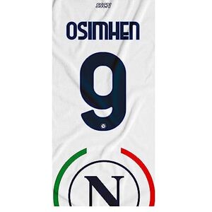SSC NAPOLI Osimhen Unisex Adult Beach Towel - Beach Towel SSC NAPOLI Osimhen Unisex Adult Beach Towel - Beach Towel