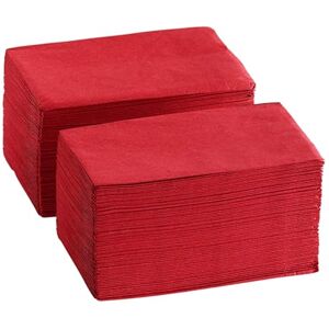 Perfectware PW-2 Ply Dinner Napkin Red- 125 2 Ply Red Dinner Napkins Pack of 125ct Perfectware PW-2 Ply Dinner Napkin Red- 125 2 Ply Red Dinner Napkins Pack of 125ct