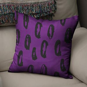 Bonamaison Decorative Cushion Cover, Polycotton, Purple, Standard Bonamaison Decorative Cushion Cover, Polycotton, Purple, Standard