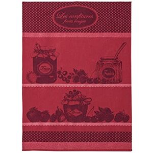 Coucke Jacquard Cotton Towel - Red Fruits - 20" x 30" - Kitchen Towel Coucke Jacquard Cotton Towel - Red Fruits - 20" x 30" - Kitchen Towel