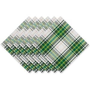 DII St. Patrick's Day Collection Tabletop, Napkin Set, 20x20, St. Paddy Plaid, 6 Piece DII St. Patrick's Day Collection Tabletop, Napkin Set, 20x20, St. Paddy Plaid, 6 Piece