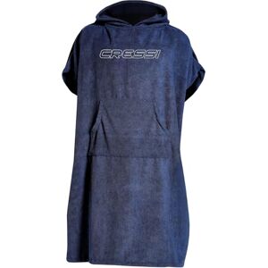 CRESSI Poncho Robe Blue Navy - Poncho Bathrobe CRESSI Poncho Robe Blue Navy - Poncho Bathrobe