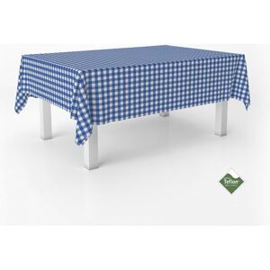 ECOMMERC3 Stain Resistant Vichy Tablecloth for Rectangular Table Size 260 x 140 cm Vichy Tablecloth Extra Soft and Waterproof Touch Royal ECOMMERC3 Stain Resistant Vichy Tablecloth for Rectangular Table Size 260 x 140 cm Vichy Tablecloth Extra Soft and Waterproof Touch Royal