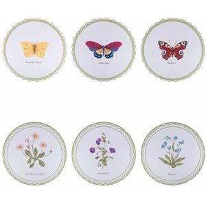 Tivoli Set of 6 Round Placemats, Botanist Tivoli Set of 6 Round Placemats, Botanist