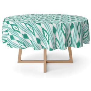 Martina Home Tablecloth Resin Islands Turquoise 140 Round Martina Home Tablecloth Resin Islands Turquoise 140 Round