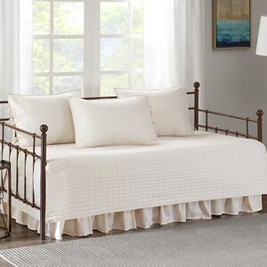 Comfort Spaces Kienna Microfiber Blush Quilt - 5 Piece Daybed Set Comfort Spaces Kienna Microfiber Blush Quilt - 5 Piece Daybed Set
