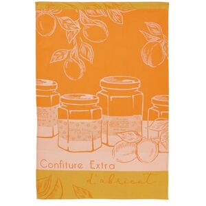Coucke High-Quality Cotton Kitchen Towel - Apricot Pattern - 50x75cm Coucke High-Quality Cotton Kitchen Towel - Apricot Pattern - 50x75cm