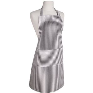 Now Designs Basic Cotton Kitchen Chef's Apron, Narrow Stripe Black Now Designs Basic Cotton Kitchen Chef's Apron, Narrow Stripe Black