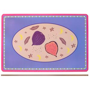 H&H Set of 2 Cork Placemats Fruit Decoration 43 x 28 cm Natural, Durable and Non-Slip, Ideal for Table, Kitchen and Daily Use H&H Set of 2 Cork Placemats Fruit Decoration 43 x 28 cm Natural, Durable and Non-Slip, Ideal for Table, Kitchen and Daily Use