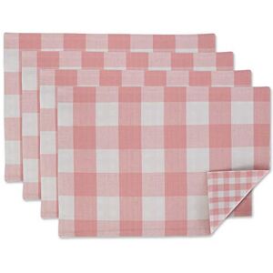 DII Pink Gingham Check Tabletop Collection - Tabletop Collection DII Pink Gingham Check Tabletop Collection - Tabletop Collection
